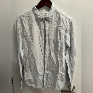Onia Gray Casual Button Down Shirt